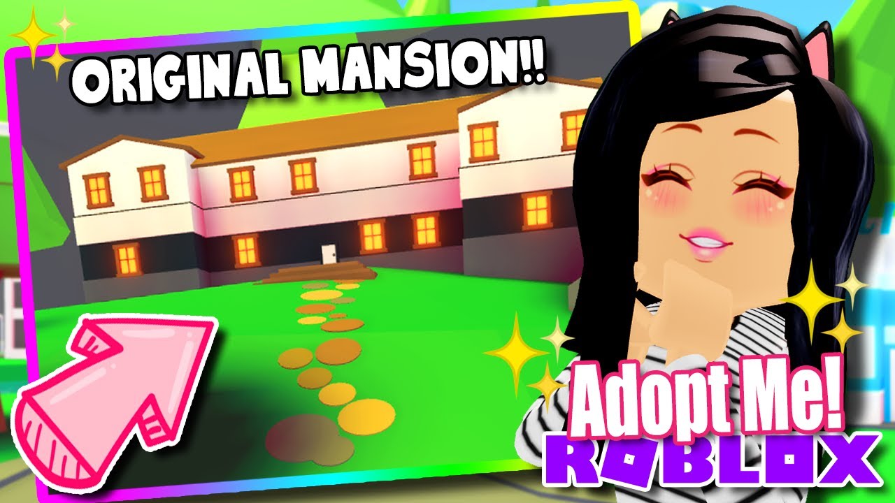 I Bought The Original Mansion In Adopt Me Roblox Legacy Dreamcraft Youtube - roblox 2017 old adopt me map