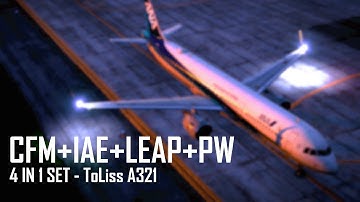 A321 Soundscape - PW & IAE Demo