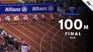 Men’s 100m (Full Replay + Split Analysis) - Brussels Diamond League 2024