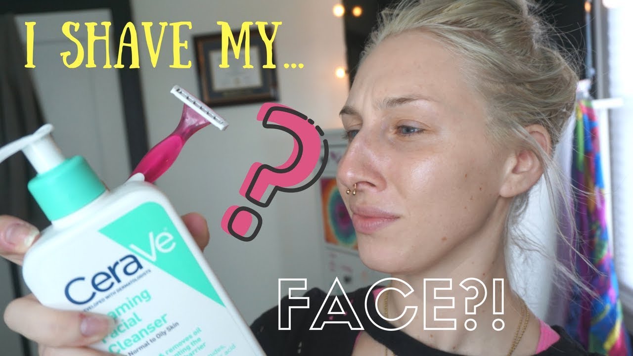 HOW I SHAVE MY FACE | Allie Bangor