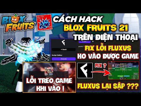 Cách Fix Lỗi Fluxus Không Vào Được Blox Fruits 21, Fix Treo Logo Game, Fluxus Lại Sập Rồi Chăng ???