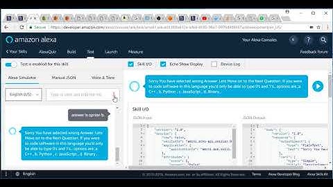 Alexa skill 2018 " Quiz World "
