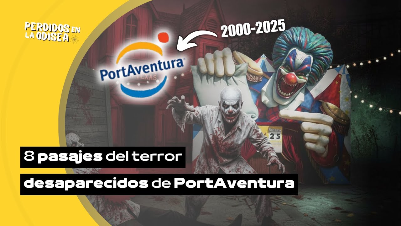 Recordando 8 Pasajes del Terror Desaparecidos de PortAventura