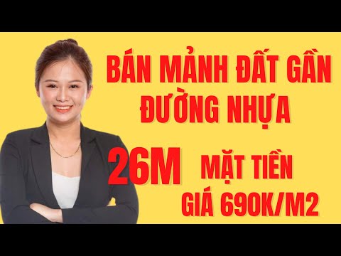Video (Tập 1) Đất gần đường nhựa có 26m mặt tiền giá chỉ... - youtube