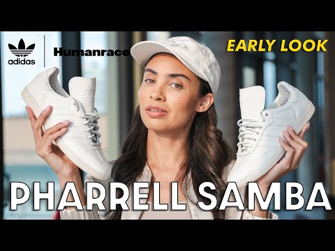 Pharrell Williams x adidas Samba Humanrace Cloud White - SELECTA