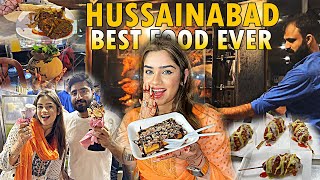 Food Street of Hussainabad, Karachi | Ultimate Pakistani Food | Areeshay Soomro