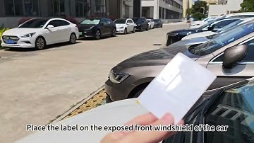 NFC Temperature Logger Label