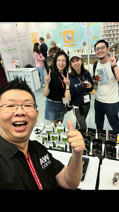 Day 2 - Taiwan International Coffee Show 一步一个脚印。Setiap langkah memberikan pengalaman berharga.