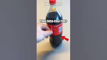 ELE ENCONTROU ALGO CHOCANTE NESSA GARRAFA DE COCA-COLA! 😨#shorts