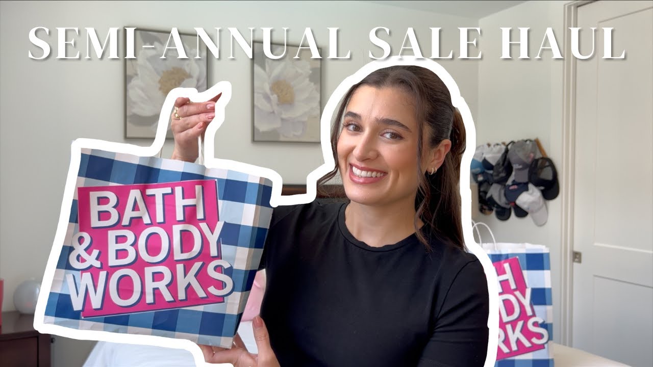 BATH & BODY WORKS SEMI-ANNUAL SALE HAUL JUNE 2023 - YouTube