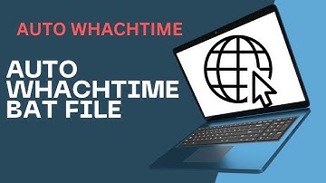 Auto YouTube Watch Time Batch File Banane ka Tariqa