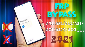 Frp Bypass Samsung Galaxy A71/A51/A21/A11/A21S | Google Account Unlock 2021 | Easy Way