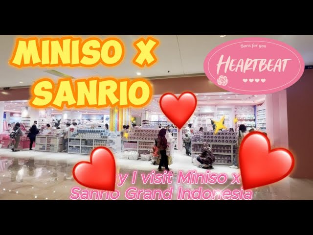 Miniso Opens First-Ever Sanrio-Themed IP Store in Indonesia - The