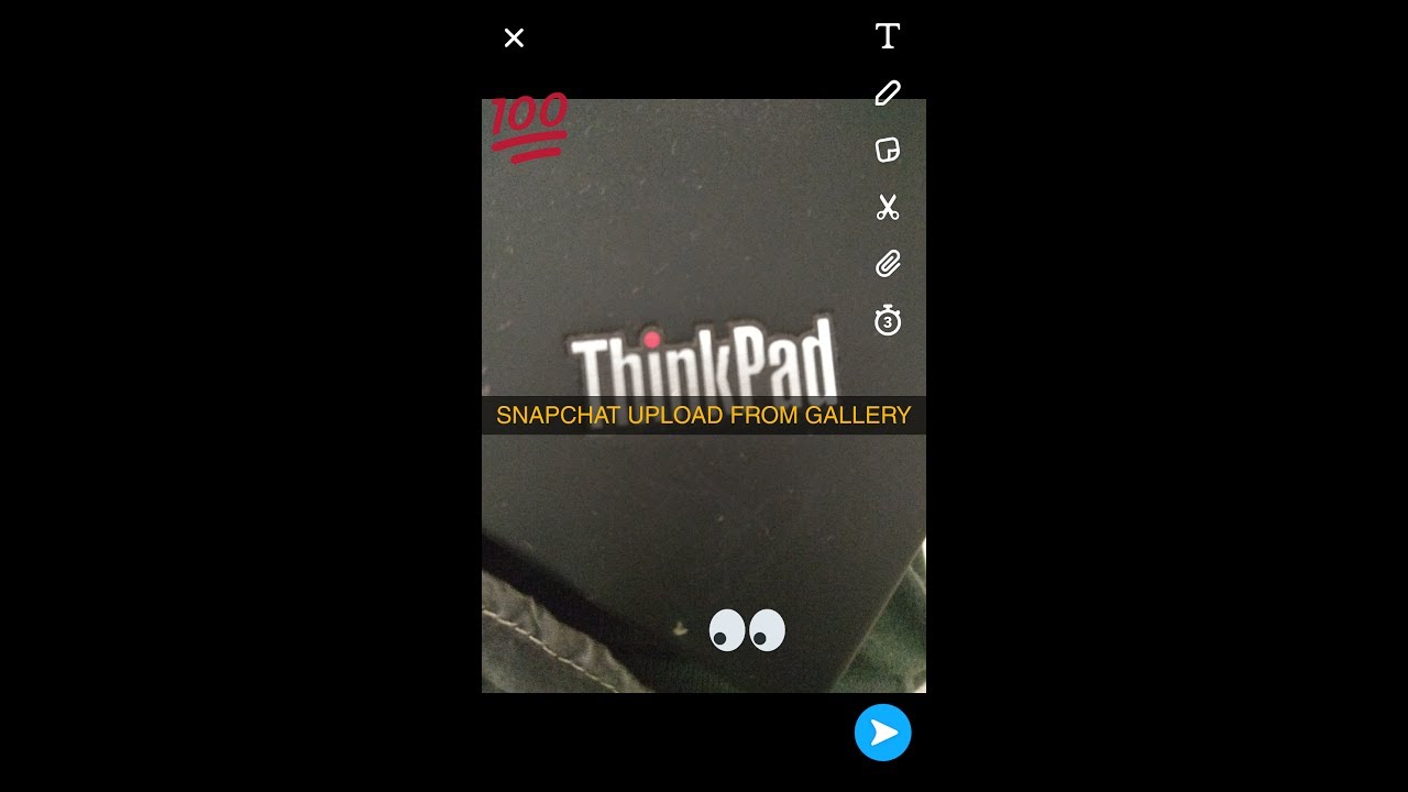 How To Send Photos From Your Camera Roll To Snapchat Friends