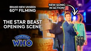 Unseen Doctor Who 60th Filming - The Star Beast Opening Scene