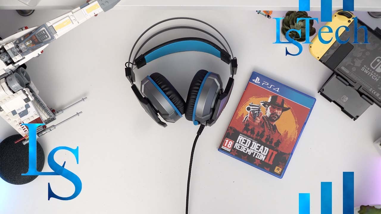 EKSA | Gaming Headset for  PS4, PC, Xbox One |  Adjustable Mic