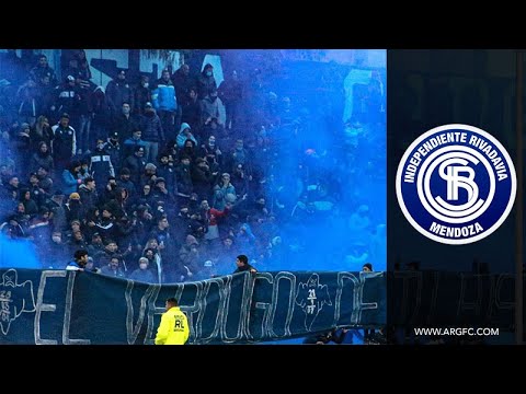 ¡LA LEPRA YA VIVE EL CLÁSICO! Los hinchas de Independiente Rivadavia en el Gargantini