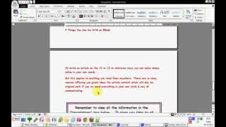 How To Make Your Own Article Part 4