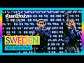 Marcus  martinus  unforgettable live  sweden   first semifinal  eurovision 2024