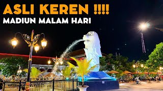 ASLI KEREN !!! Pahlawan Street Center Madiun di Malam Hari