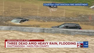 3 dead after Chattanooga flooding