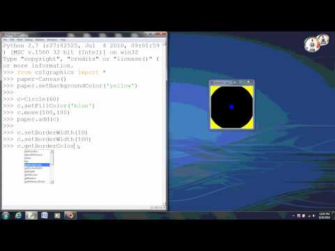 Editing borders in Python with cs1graphics
