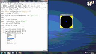 Editing borders in Python with cs1graphics