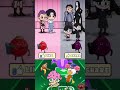 Which family do you choose?! Rumi family or Addams family vs Tiles Hop 🎯 #shorts #gaming