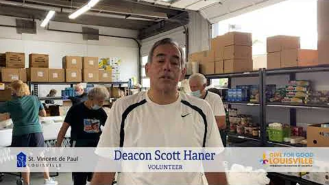 Give For Good 2020 | Deacon Scott Haner in the Foo...
