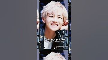 I love this 27 years old Taehyung but............