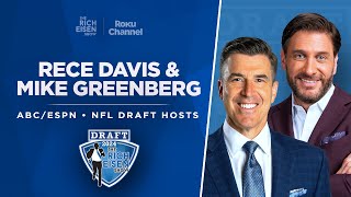 ESPN’s Mike Greenberg & Rece Davis Talk NFL Draft with Rich Eisen | Full Interview
