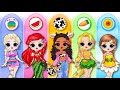 New fashion for disney princess  30 diy arts  paper crafts