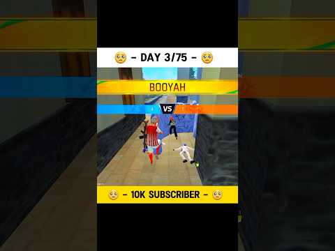 75 Days Gaming Challenge: Can I Do It? 🎮 (Day 3) #freefire #shorts # shortsfeed #ninja
