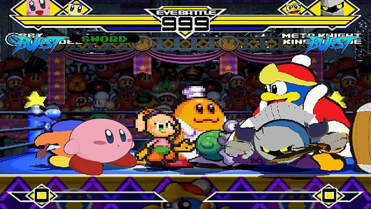 Kirby's Party 4v4 Patch MUGEN 1.0 Battle!!!