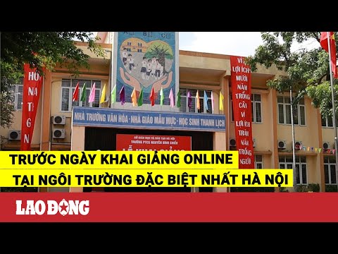 Video Trước ngày khai giảng online tại ngôi trường đặc biệt... - youtube