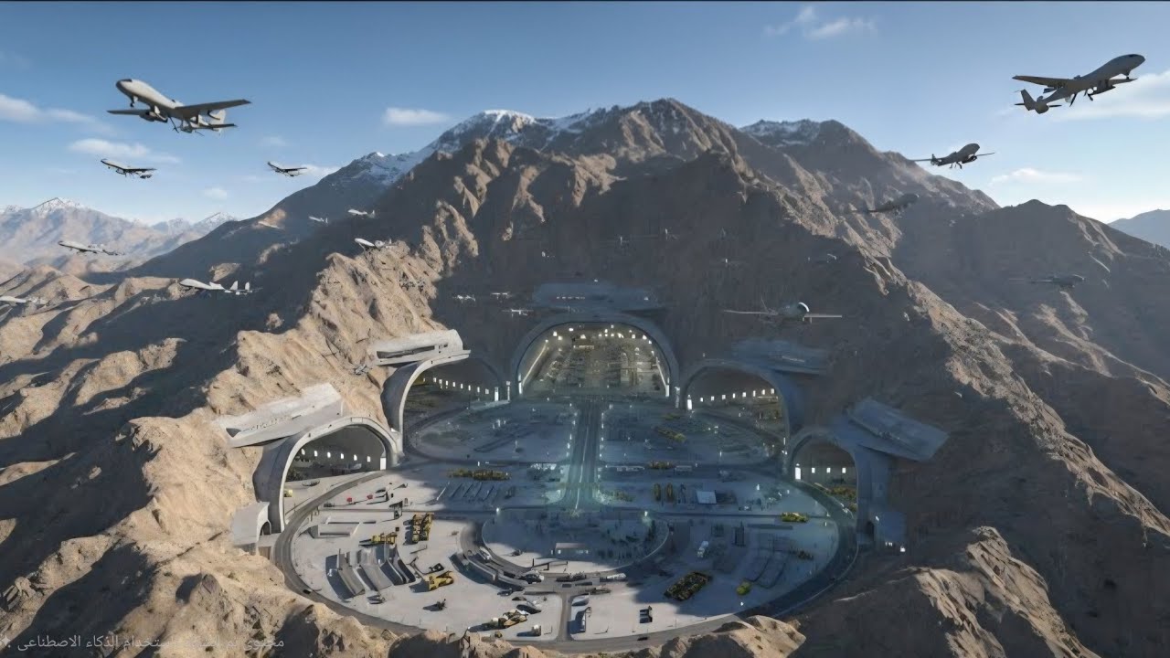 مدينة الطائرات المسيرة الإيرانية على الجبل: لماذا تخفي إيران أكثر من 1000 طائرة مسيرة في أعماق جبل؟