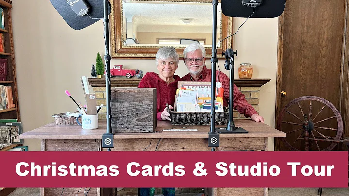 Our New Home Studio Tour & Christmas Cards to Share!