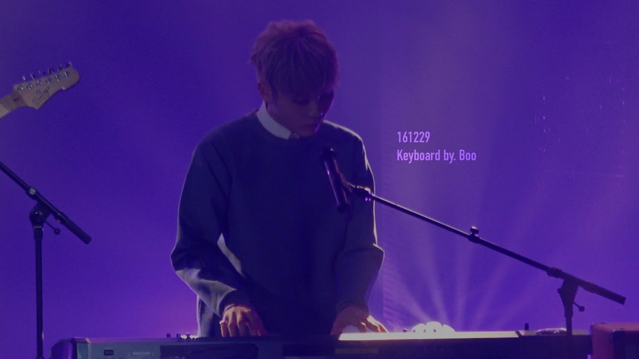 161229 가요대축제 - 나는 나비 (키보드 승관)