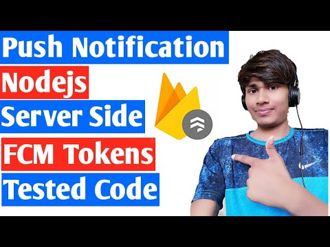 nodejs push notification using firebase cloud messaging fcm | android ...