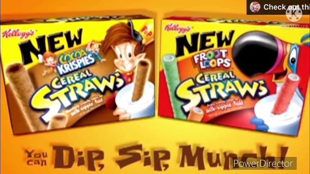 Coco Krispies Cereal Straws YouTube