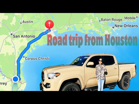 Road trip from Houston to Harlingen Texas