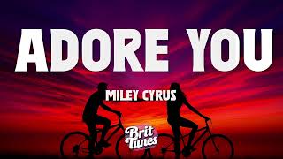 Download Lagu Miley Cyrus - Adore You (Lyrics) MP3 Download Lagu Miley Cyrus - Adore You (Lyrics) MP3