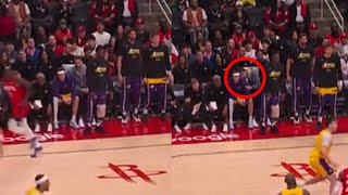 Bronny James kept blocking Luka Doncic’s view of the game 😭