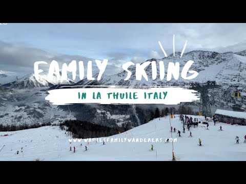 Run down of Crystal ski holiday to La Thuile Italy, Plannibel apartments