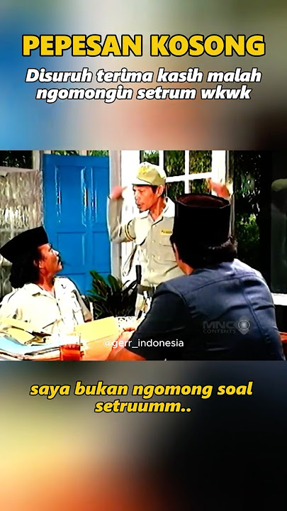 PEPESAN KOSONG  - Disuruh terima kasih malah ngomongin setrum 😂#pepesankosong #bolot #legend