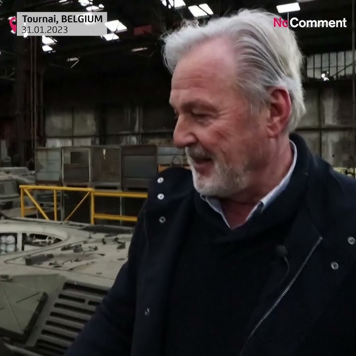 Warehouse full of tanks stirs debate in Belgium #leopard #shorts