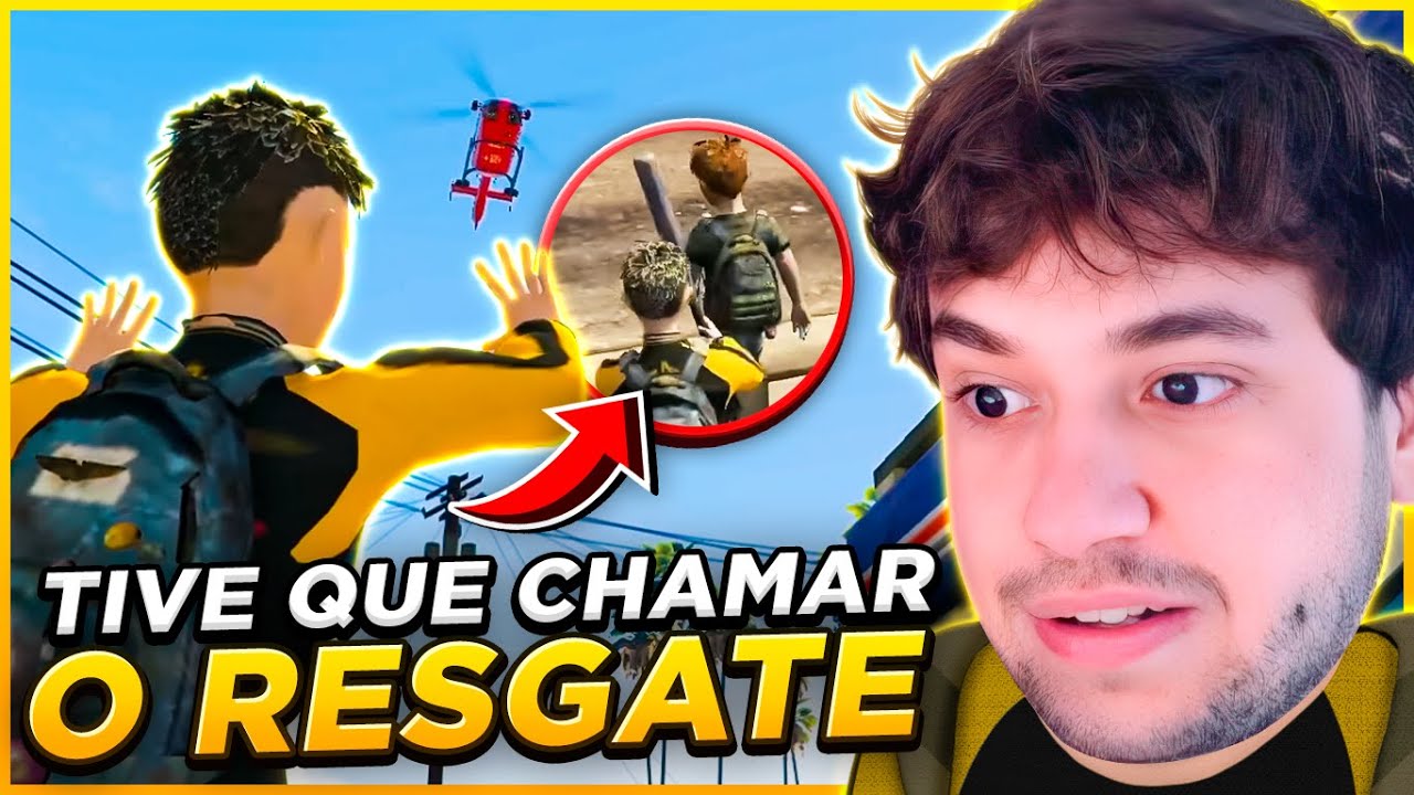 BRUNINHO DESMAIOU O LOBINHO E TEVE QUE CHAMAR O RESGATE - GTA RP