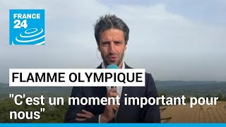 Pour Tony Estanguet, le début du relais de la flamme lance 