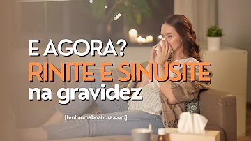 Qual descongestionante nasal grávida pode usar?