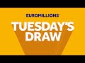 The National Lottery EuroMillions Draw Results From Tuesday 13 January 2026